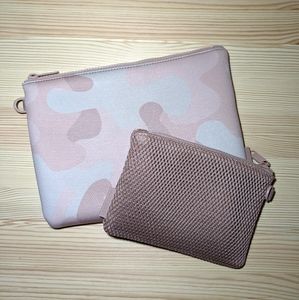 Dagne Dover Bags/Pouches in Camo Pink (2)